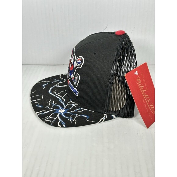 Mitchell & Ness Denver Nuggets NBA Storm Adjustable Snapback Trucker Hat Cap - Picture 3 of 6
